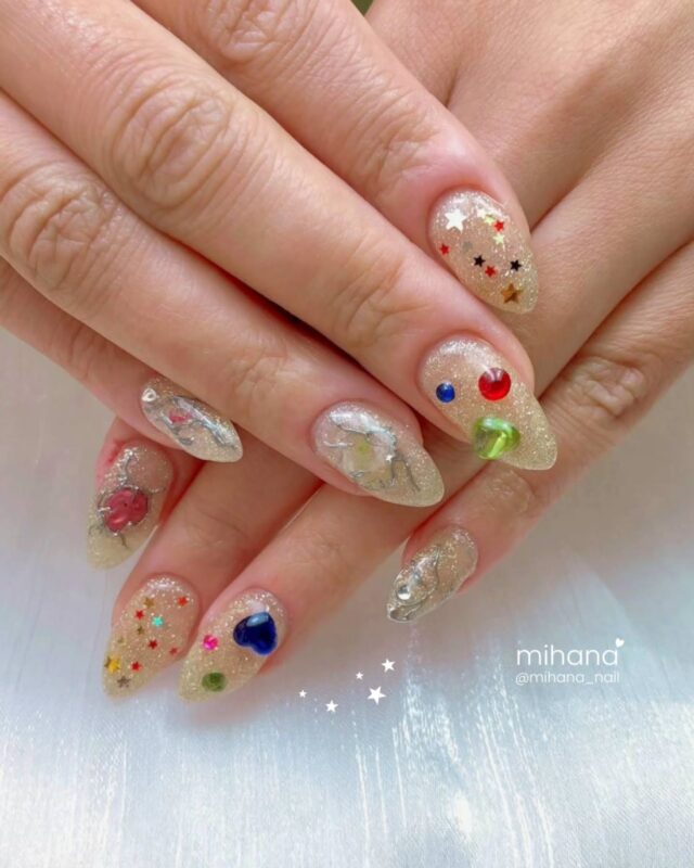 ♡ ⋆ ˚｡⋆୨୧˚

✨💍✨

Nails by minh.

#MIHANAネイルサロン 
@mihana_nail 

埼玉県川口市並木4-1-5 木村ビル1F 
（西川口駅 徒歩5分）

🕒 OPEN 11:00 / LAST 20:00 

📩 ご予約 / お問い合わせ 
・HotPepper 
・LINE公式 

※プロフィールURLからご予約いただけます 

#西川口ネイル #韓国ネイル 
#ワンホンネイル #ちゅるんネイル