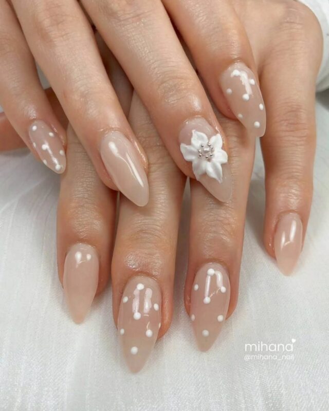 ♡ ⋆ ˚｡⋆୨୧˚

Flower × Dot 

Nails by minh

#MIHANAネイルサロン 
@mihana_nail 

埼玉県川口市並木4-1-5 木村ビル1F 
（西川口駅 徒歩5分）

🕒 OPEN 11:00 / LAST 20:00 

📩 ご予約 / お問い合わせ 
・HotPepper 
・LINE公式 

※プロフィールURLからご予約いただけます 

#西川口ネイル #韓国ネイル 
#ワンホンネイル #ちゅるんネイル