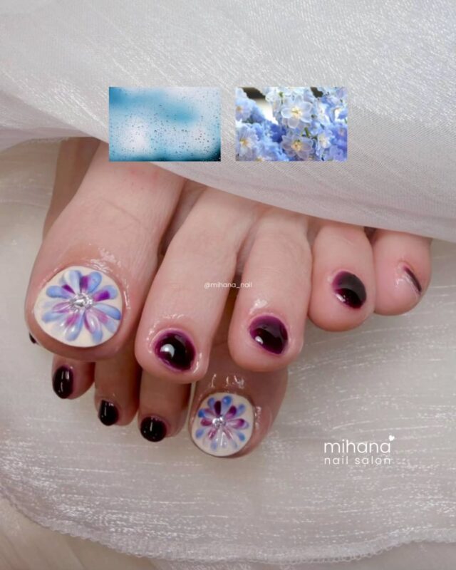♡ ⋆ ˚｡⋆୨୧˚
Foot 親指アート

Nails by shin.

#MIHANAネイルサロン 
@mihana_nail 

埼玉県川口市並木4-1-5 木村ビル1F 
（西川口駅 徒歩5分）

🕒 OPEN 11:00 / LAST 20:00 

🗓️ ご予約
・プロフィールの「予約する」ボタンから24時間ご予約いただけます！

📩相談・お問い合わせ
DM・LINEで受け付けています！

◎長さだし
◎持ち込み
◎フィルイン無料
◎パラジェル取扱
◎デザイン提案
◎マグネット
◎オフィスネイル
◎自爪育成

#西川口ネイル #韓国ネイル 
#ネイル #ちゅるんネイル