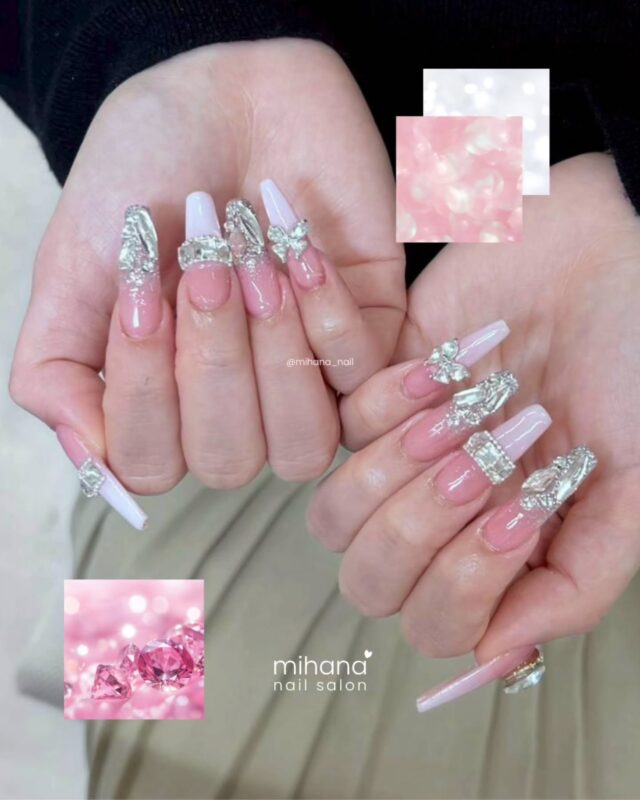 ♡ ⋆ ˚｡⋆୨୧˚

⋆長さだし込み120分

Nails by an.

#MIHANAネイルサロン 
@mihana_nail 

埼玉県川口市並木4-1-5 木村ビル1F 
（西川口駅 徒歩5分）

🕒 OPEN 11:00 / LAST 20:00 

🗓️ ご予約/空席確認
・プロフィールの「予約する」ボタンから24時間ご予約いただけます！

📩相談・お問い合わせ
DM・LINEで受け付けています！

◎長さだし
◎持ち込み
◎フィルイン無料
◎パラジェル取り扱い
◎デザイン提案
◎マグネット
◎オフィスネイル

#西川口ネイル #韓国ネイル 
#ネイル #ネイルアート