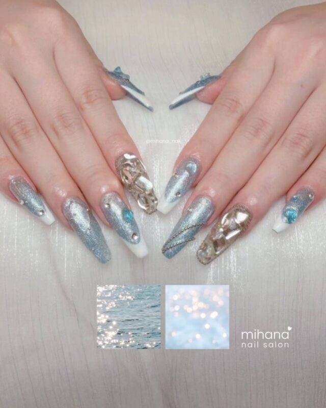 ♡ ⋆ ˚｡⋆୨୧˚

⋆長さだし込み120分

Nails by shin.

#MIHANAネイルサロン 
@mihana_nail 

埼玉県川口市並木4-1-5 木村ビル1F 
（西川口駅 徒歩5分）

🕒 OPEN 11:00 / LAST 20:00 

🗓️ ご予約/空席確認
・プロフィールの「予約する」ボタンから24時間ご予約いただけます！

📩相談・お問い合わせ
DM・LINEで受け付けています！

◎長さだし
◎持ち込み
◎フィルイン無料
◎パラジェル取り扱い
◎デザイン提案
◎マグネット
◎オフィスネイル

#西川口ネイル #韓国ネイル 
#ネイル #ネイルアート