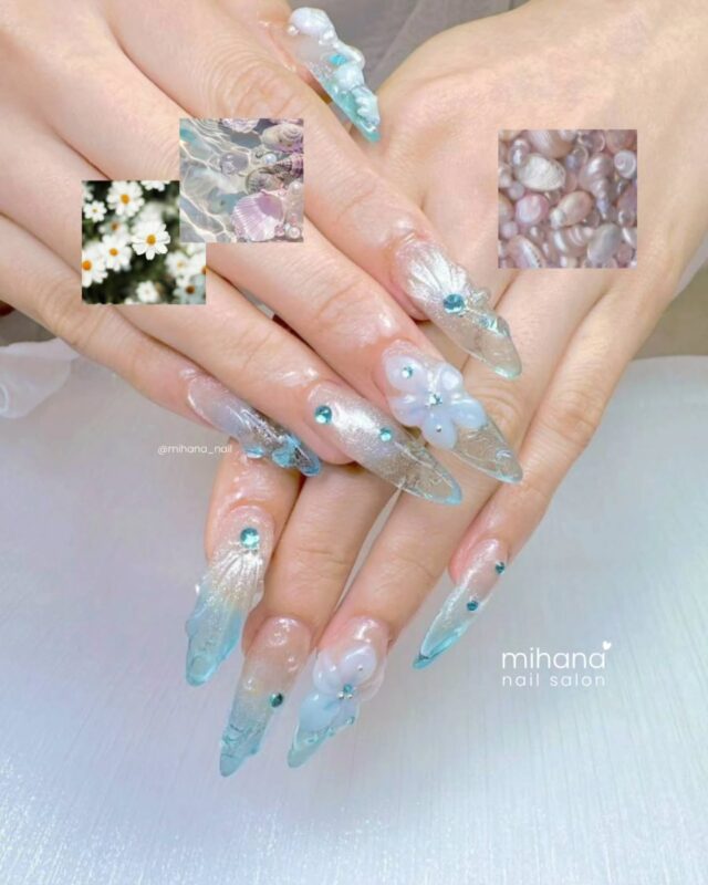 ♡ ⋆ ˚｡⋆୨୧˚

長さだし150分
Nails by minh.

#MIHANAネイルサロン 
@mihana_nail 

埼玉県川口市並木4-1-5 木村ビル1F 
（西川口駅 徒歩5分）

🕒 OPEN 11:00 / LAST 20:00 

🗓️ ご予約/空席確認
・プロフィールの「予約する」ボタンから24時間ご予約いただけます！

📩相談・お問い合わせ
DM・LINEで受け付けています！

◎長さだし
◎持ち込み
◎フィルイン無料
◎パラジェル取り扱い
◎デザイン提案
◎マグネット
◎オフィスネイル

#西川口ネイル #韓国ネイル 
#ネイル #ネイルアート
