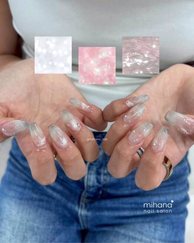♡ ⋆ ˚｡⋆୨୧˚

Nails by an.

#MIHANAネイルサロン 
@mihana_nail 

埼玉県川口市並木4-1-5 木村ビル1F 
（西川口駅 徒歩5分）

🕒 OPEN 11:00 / LAST 20:00 

🗓️ ご予約/空席確認
・プロフィールの「予約する」ボタンから24時間ご予約いただけます！

📩相談・お問い合わせ
DM・LINEで受け付けています！

◎長さだし
◎持ち込み
◎フィルイン無料
◎パラジェル取り扱い
◎デザイン提案
◎マグネット
◎オフィスネイル

#西川口ネイル #韓国ネイル 
#ネイル #ネイルアート