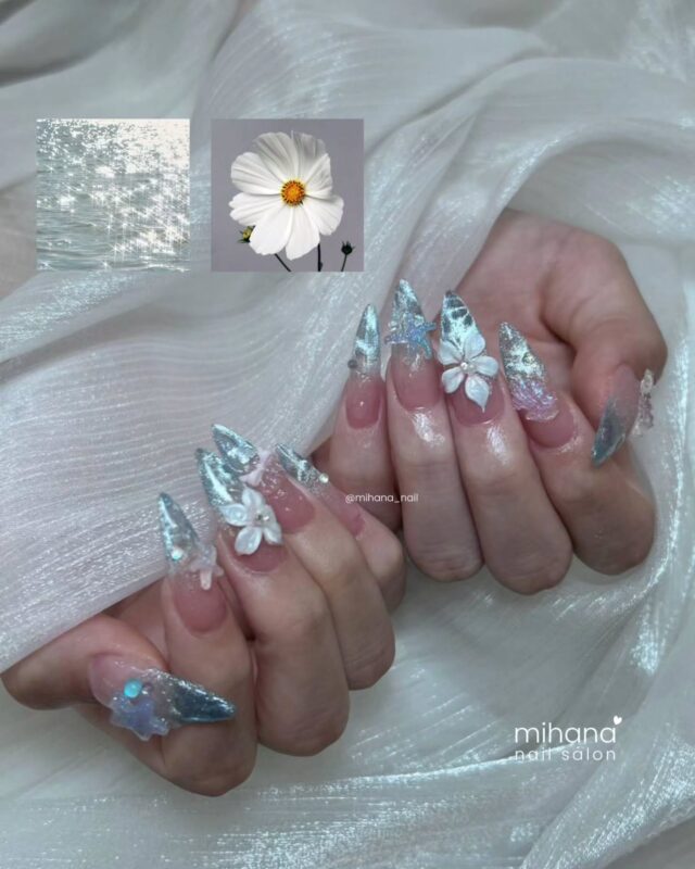 ♡ ⋆ ˚｡⋆୨୧˚

長さだし150min
Nails by an.

#MIHANAネイルサロン 
@mihana_nail 

埼玉県川口市並木4-1-5 木村ビル1F 
（西川口駅 徒歩5分）

🕒 OPEN 11:00 / LAST 20:00 

🗓️ ご予約/空席確認
・プロフィールの「予約する」ボタンから24時間ご予約いただけます！

📩相談・お問い合わせ
DM・LINEで受け付けています！

◎長さだし
◎持ち込み
◎フィルイン無料
◎パラジェル取り扱い
◎デザイン提案
◎マグネット
◎オフィスネイル

#西川口ネイル #韓国ネイル 
#ネイル #ネイルアート